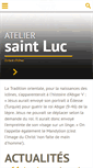 Mobile Screenshot of ecriture-icones.fr